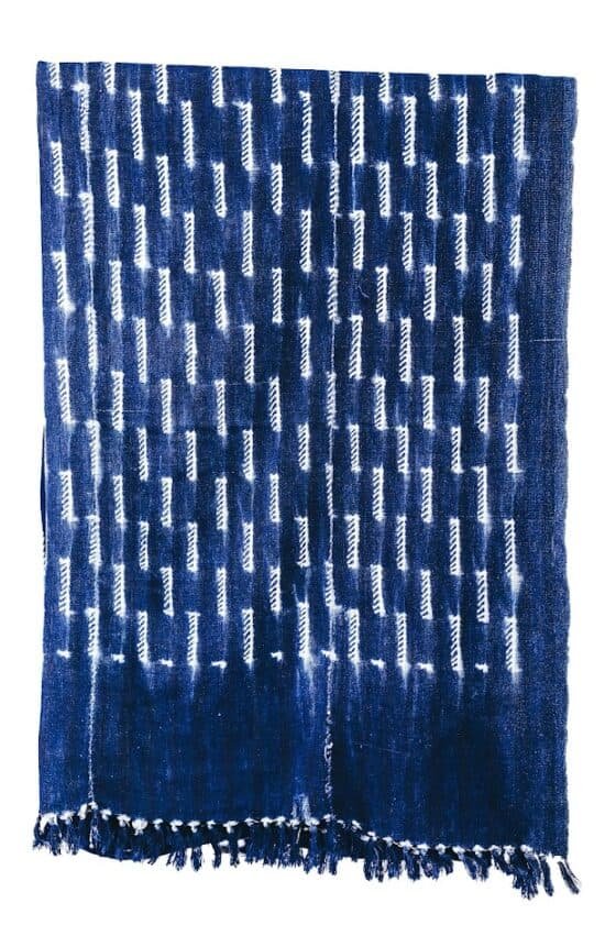 1613BFC5-4EBA-4A72-914E-C11E347739E9 Check Blue White Fabric - Image 1